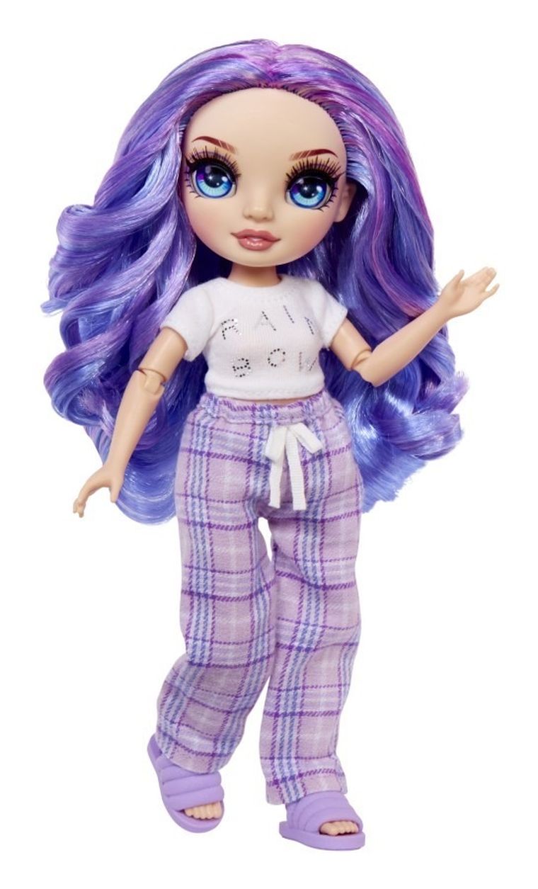 Junior High PJ Party Fashion Doll, Violet, papusa fashion