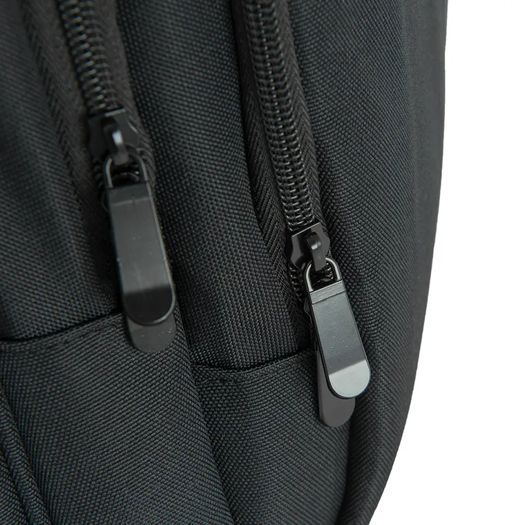 Kayokki, ghiozdan, 2 compartimente, Basic, negru