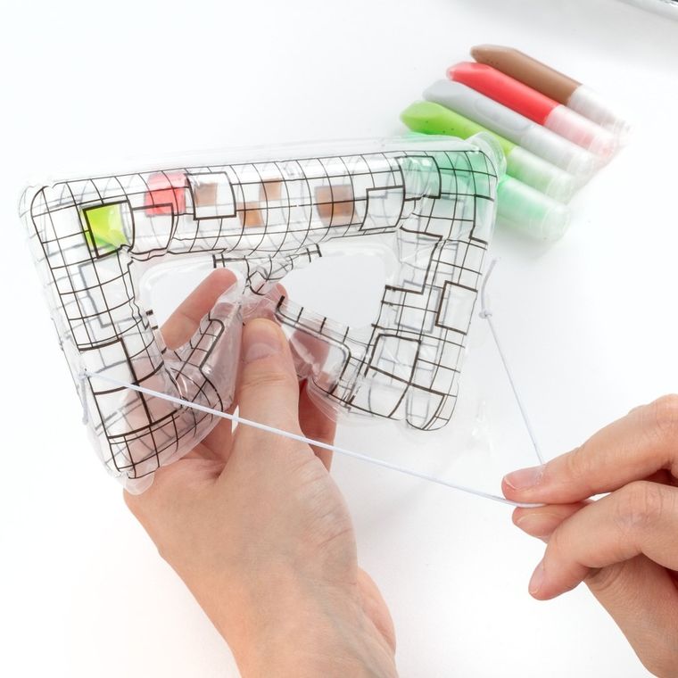 Kidea, Joc, masca si sabie 3D, set creativ