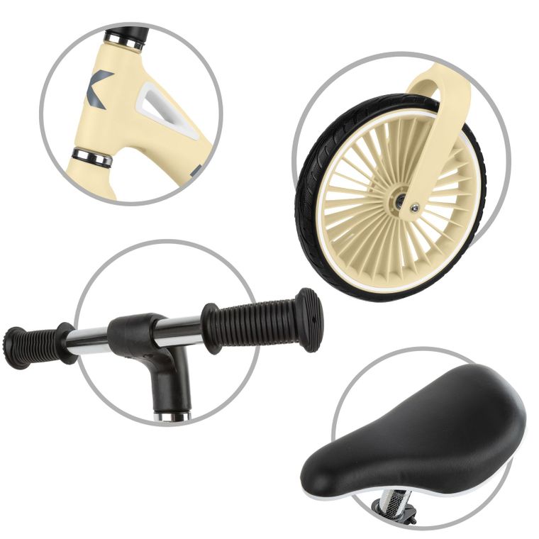 Kidwell, Nix, bicicleta fara pedale, galben