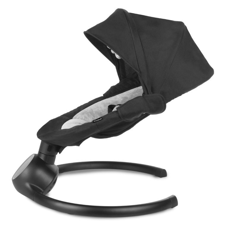 Kidwell, Reve, Scaun electric pentru bebelusi, 2in1, negru-argintiu