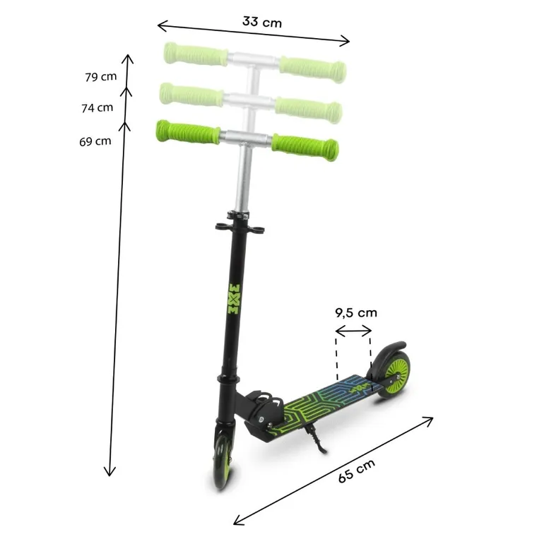 Kidwell, Skipo Zone, trotineta pliabila