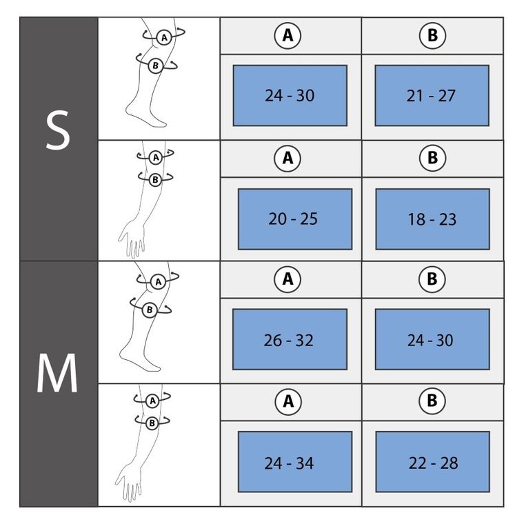 Kidwell, Trix, set de protectori, negru, marime S