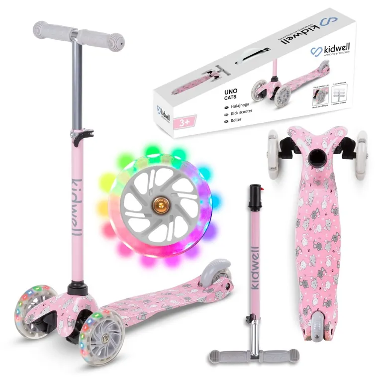 Kidwell, Uno, trotineta cu 3 roti, cats