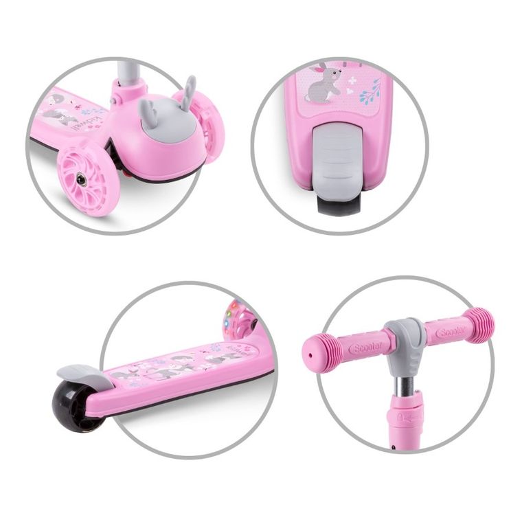 Kidwell, Zoocar, Deer, trotineta cu 3 roti