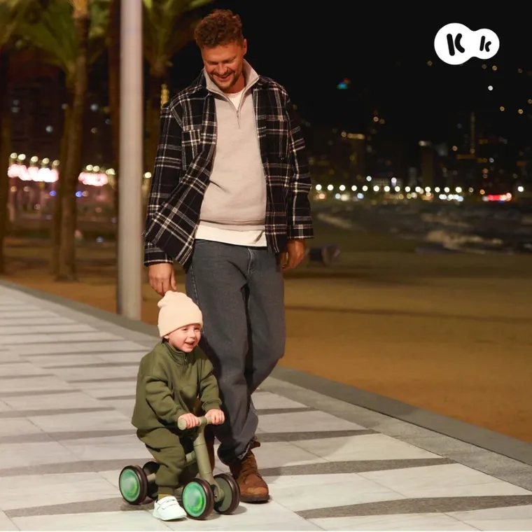 Kinderkraft, Cutie Flash, bicicleta fara pedale, Green