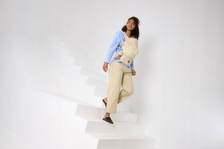 Kinderkraft, Elara, marsupiu ergonomic, beige