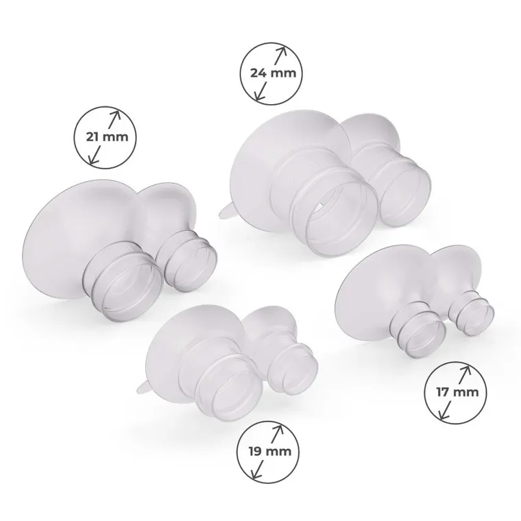 Kinderkraft, Hands-Free, pompa electrica dubla pentru san GentleFlow, Pink