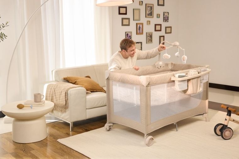 Kinderkraft, Leody Up, patut de calatorie, grey