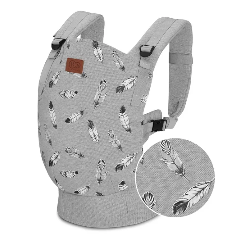 Kinderkraft, Milo, marsupiu, gri