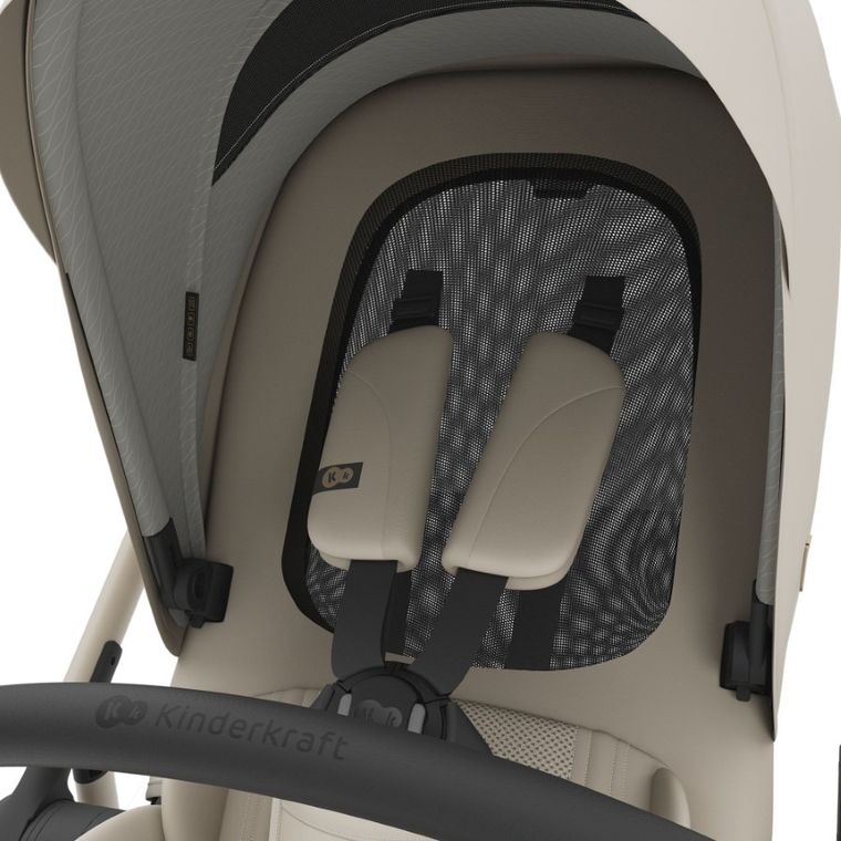 Kinderkraft, Prime 3, carucior multifunctional, 3in1, Sand Dune