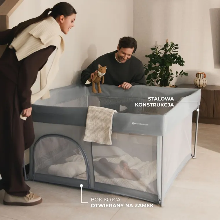 Kinderkraft, Ziki, tarcul pentru copii, Grey