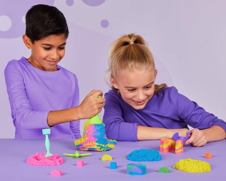 Kinetic Sand, Squish n' Create, nisip kinetic, set creativ