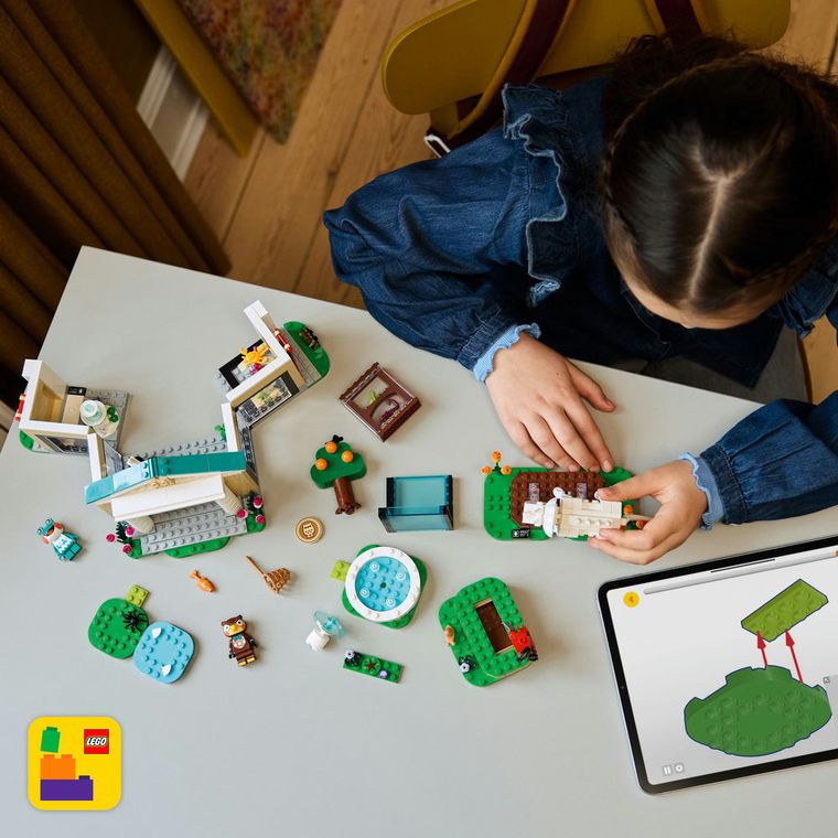 LEGO Animal Crossing, Colectia de muzeu a lui Blathers, 77056