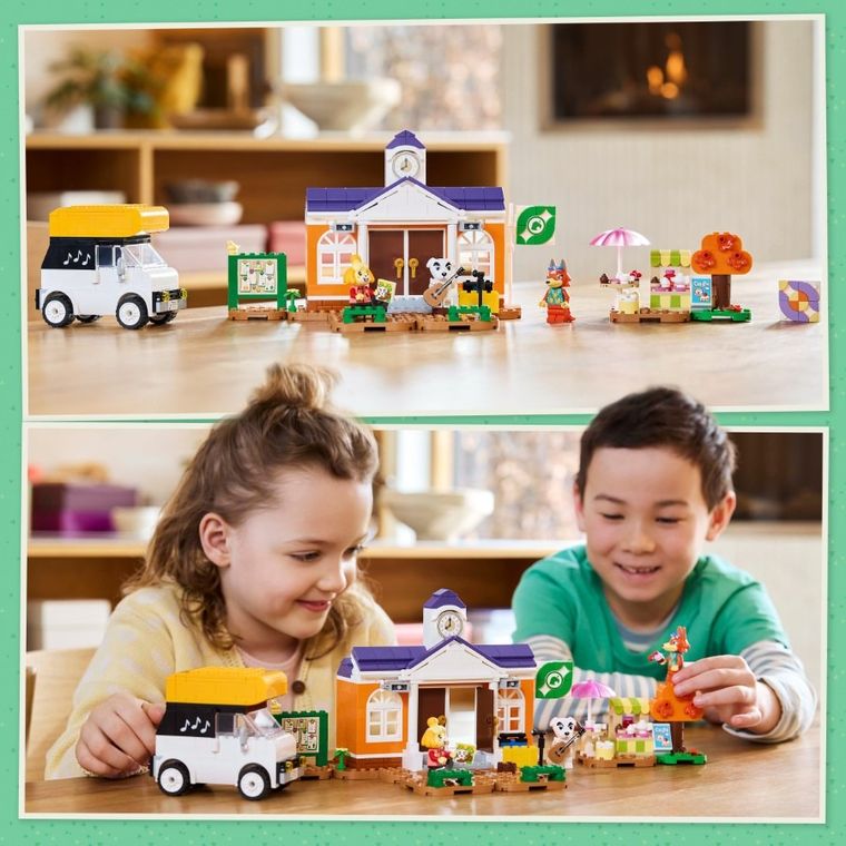LEGO Animal Crossing, Concertul lui K.K. la Plaza, 77052