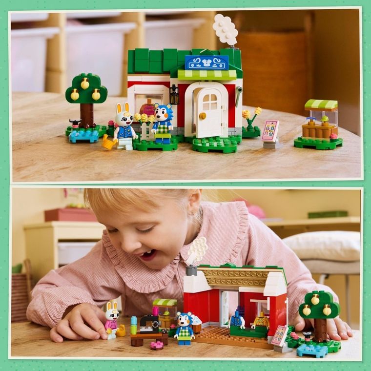 LEGO Animal Crossing, Magazinul de haine detinut de Able Sisters, 77055