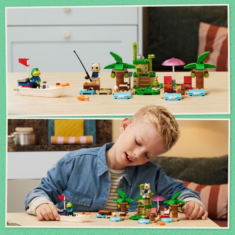 LEGO Animal Crossing, Turul de insula in barca al lui Kapp'n, 77048