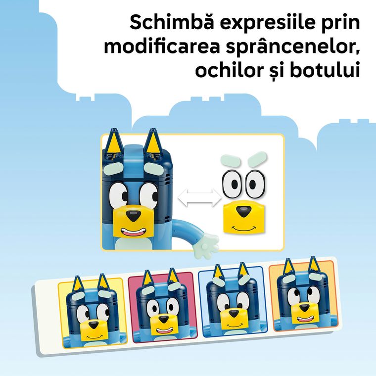 LEGO Bluey, Familia lui Blue din caramizi, 11217