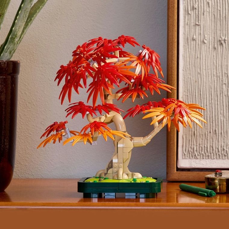 LEGO Botanicals, Bonsai de artar japonez rosu, 10348