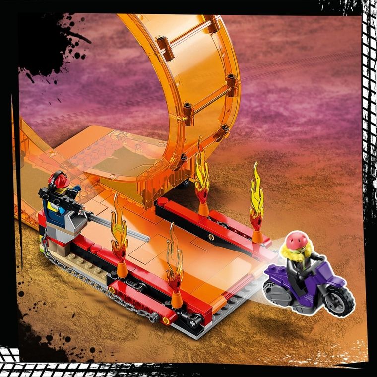 LEGO City, Arena de cascadorii cu doua bucle, 60339