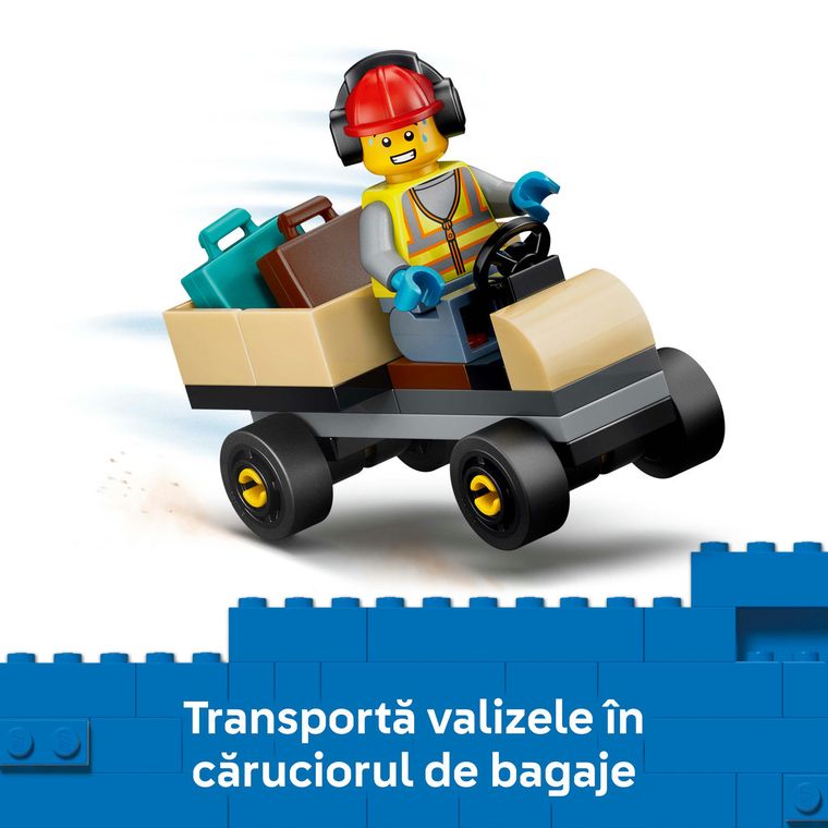 LEGO City, Avion cu reactie pentru pasageri, 60492