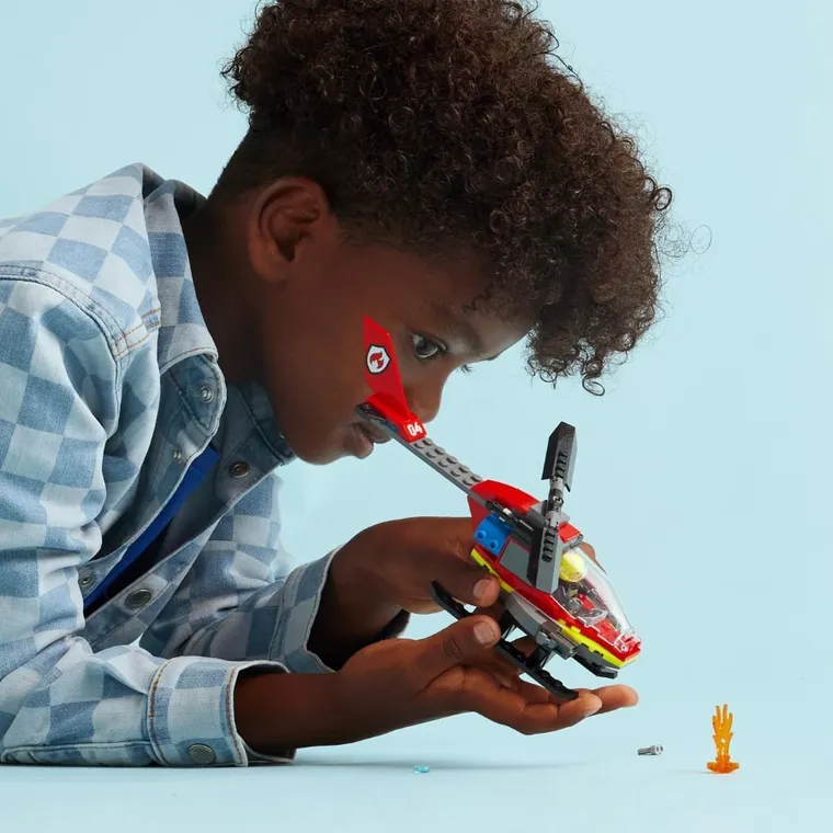 LEGO City, Elicopter de pompieri, 60411