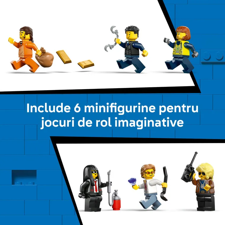 LEGO City, Jaf in trenul politiei, 60508