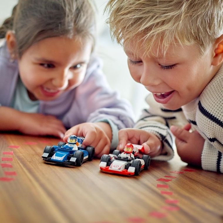 LEGO City, Masini de curse F1 Williams Racing si Haas F1, 60464