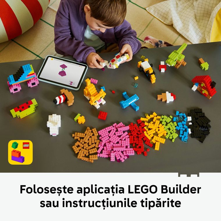 LEGO Classic, Caramizi creative in culori, 11045