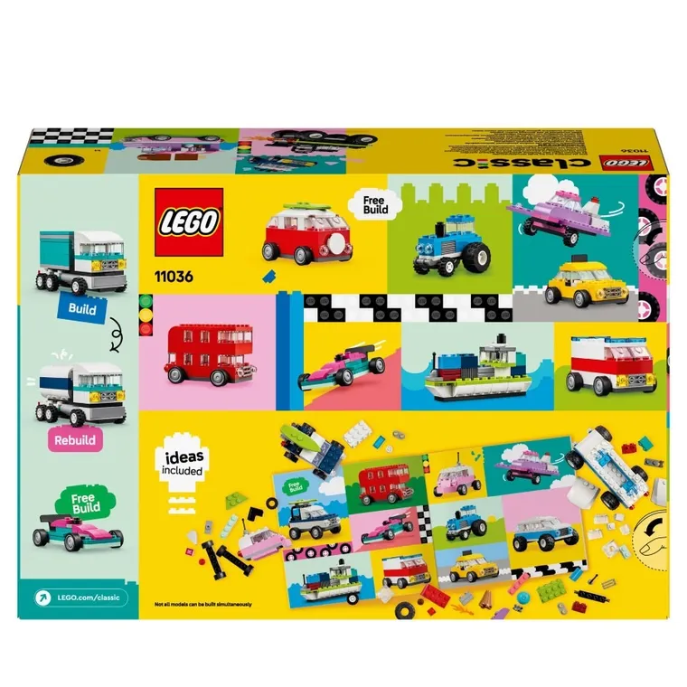 LEGO Classic, Vehicule creative, 11036