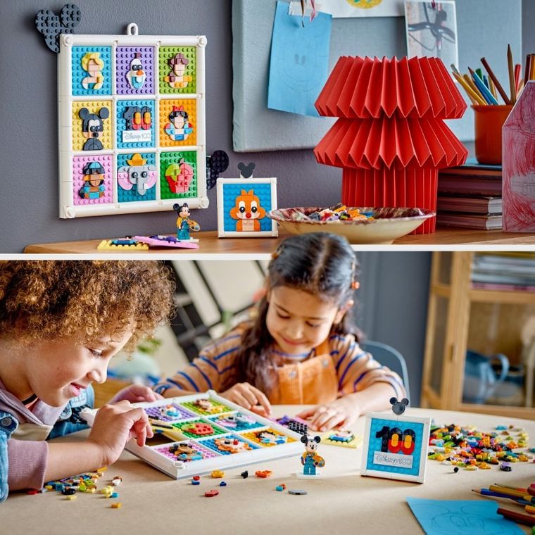 LEGO Disney, 100 de ani de figuri emblematice de animatie Disney, 43221