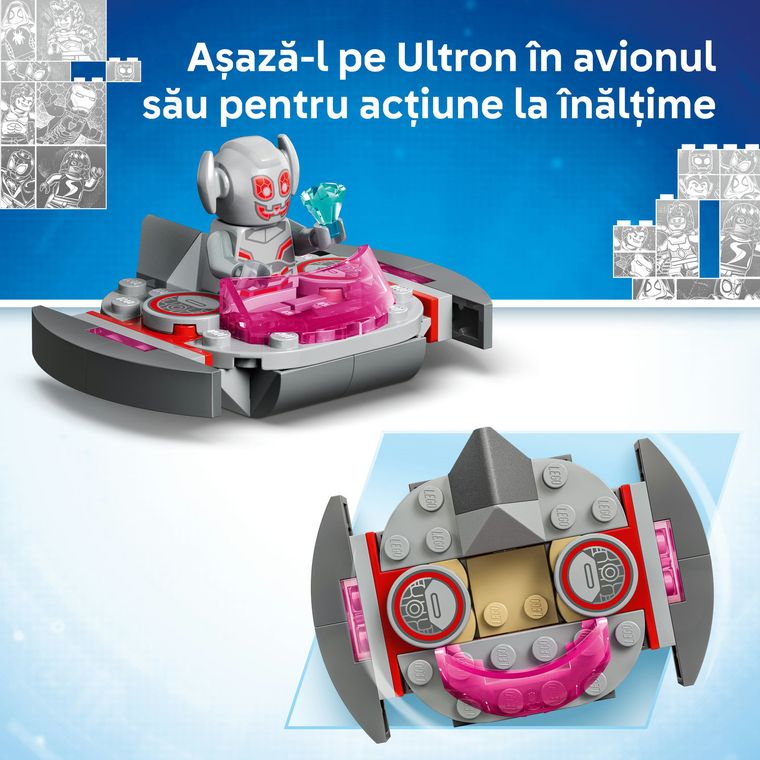 LEGO Disney Junior Marvel, Ultron vs Iron Man, 11209