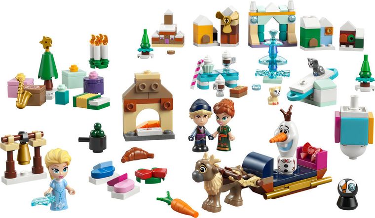 LEGO Disney Princess, Calendar de advent 2025, 43273