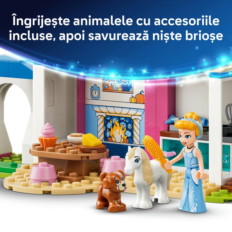 LEGO Disney Princess, Castelul cu animalute al Cenusaresei, 43283