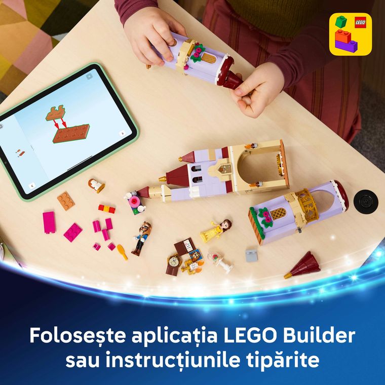 LEGO Disney Princess, Castelul fermecat al lui Belle si al Bestiei, 43289