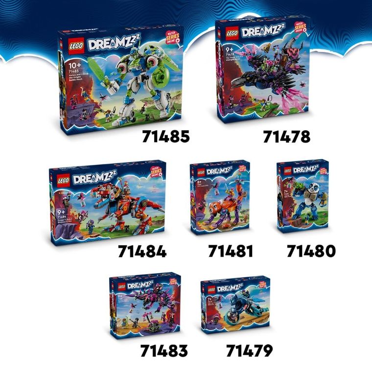dream_mmkidsページ LEGO DREAMZzz, Corbul de la miezul noptii al vrajitoarei din Never