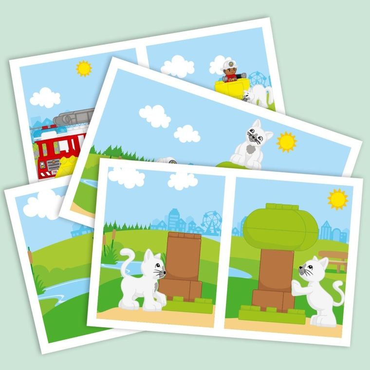 LEGO DUPLO, Camion de pompieri pentru salvare, 10969