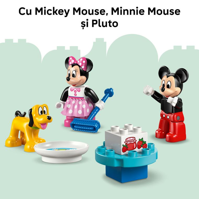 LEGO DUPLO, Clubul lui Mickey Mouse cu Minnie si Pluto, 10465