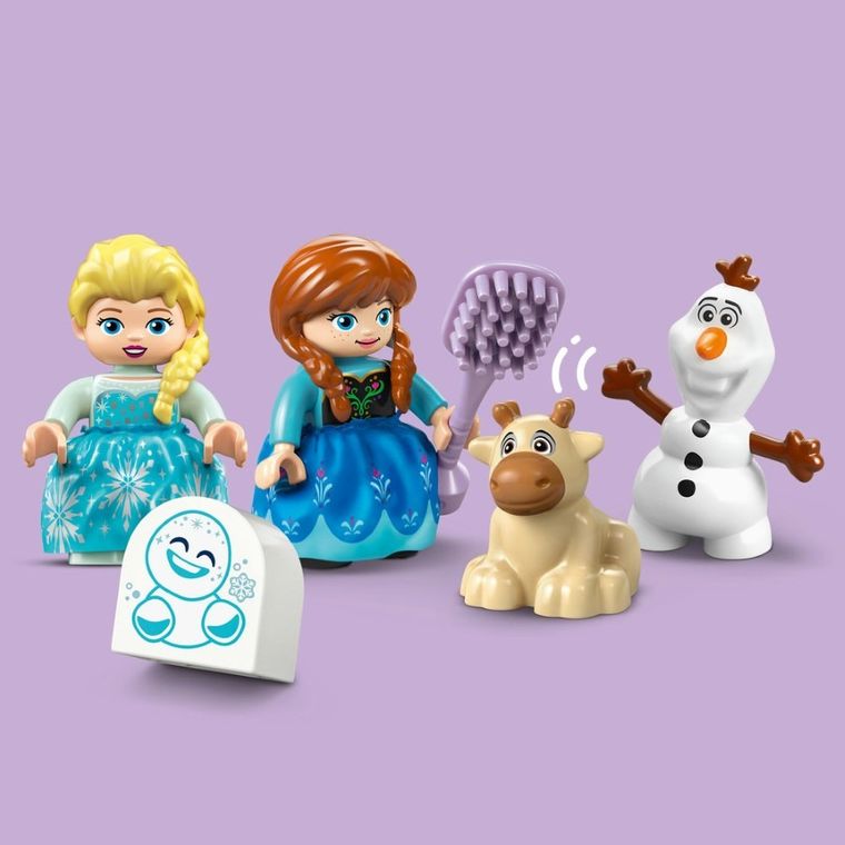 LEGO DUPLO Disney, Petrecerea de la castelul Elsei din Regatul de gheata, 10455