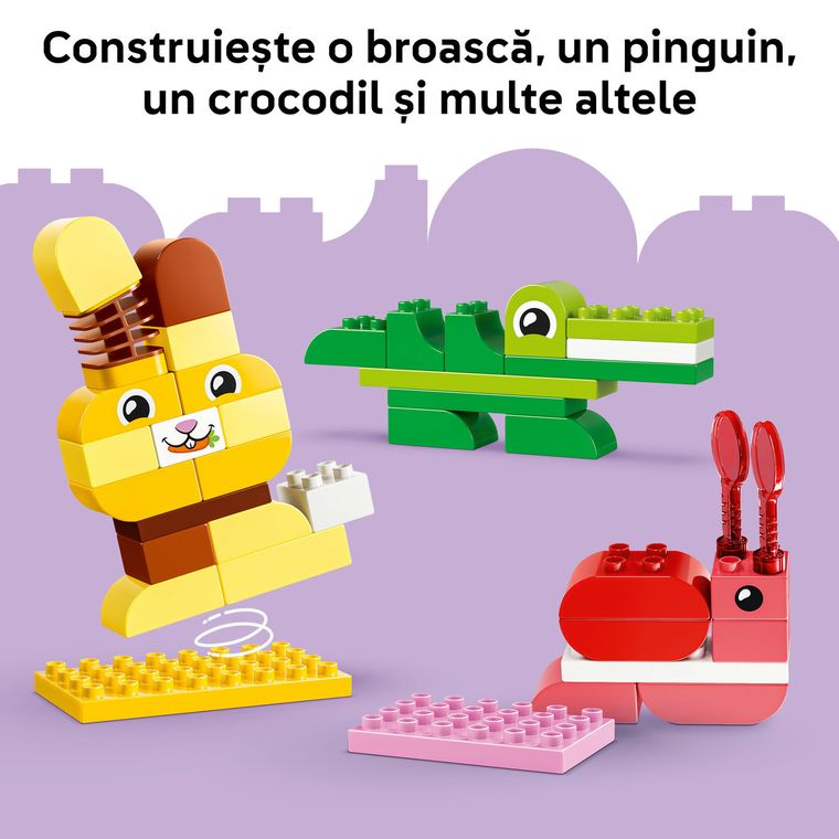 LEGO DUPLO Town, Joc de construit animale, 10472