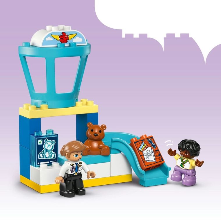 LEGO DUPLO Town, Prima oara la aeroport, 10443