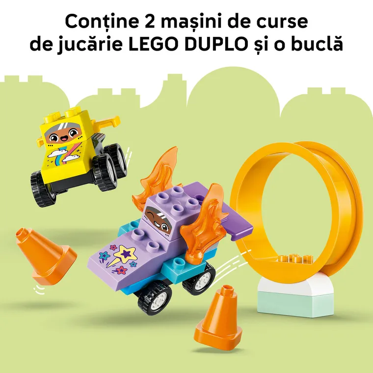 LEGO DUPLO Town, Rampe creative cu vehicule 3 in 1, 10478