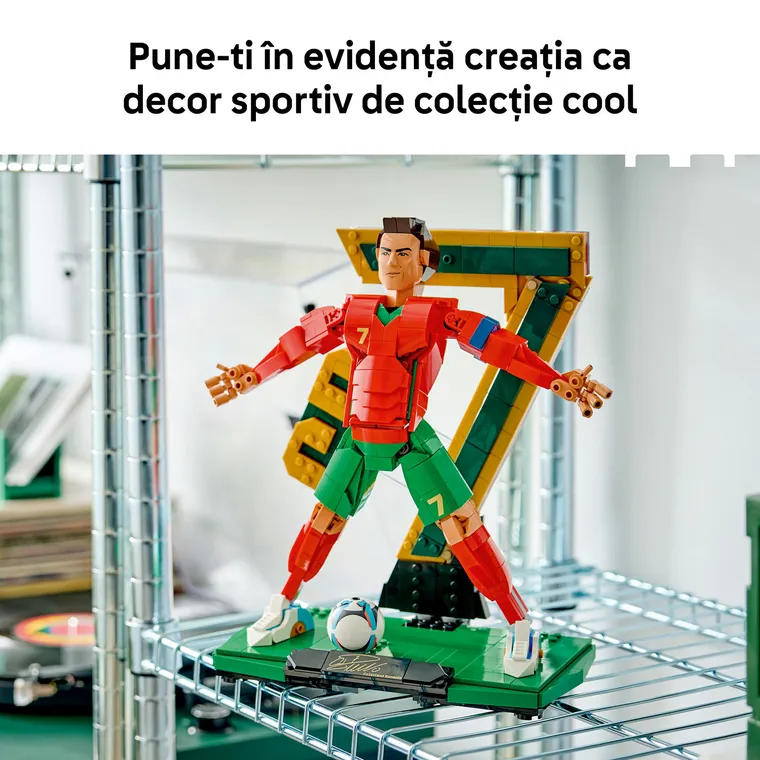 LEGO Editions Football, Cristiano Ronaldo - Legenda a fotbalului, 43016