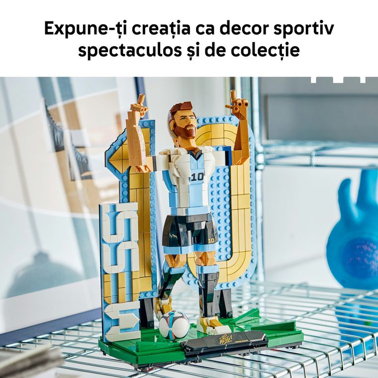 LEGO Editions Football, Lionel Messi - Legenda a fotbalului, 43015