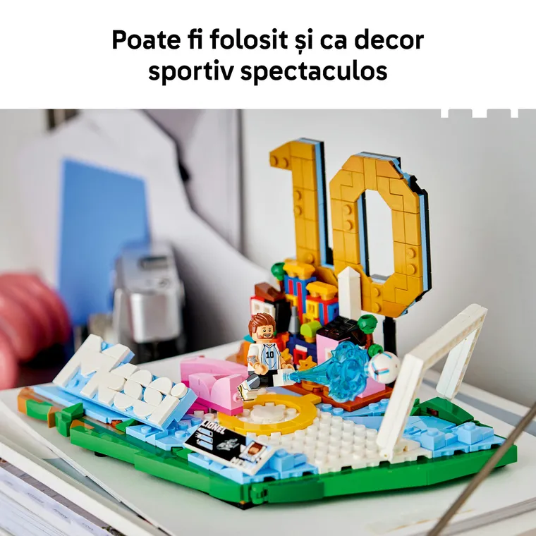 LEGO Editions Football, Lionel Messi - Momente importante din fotbal, 43011