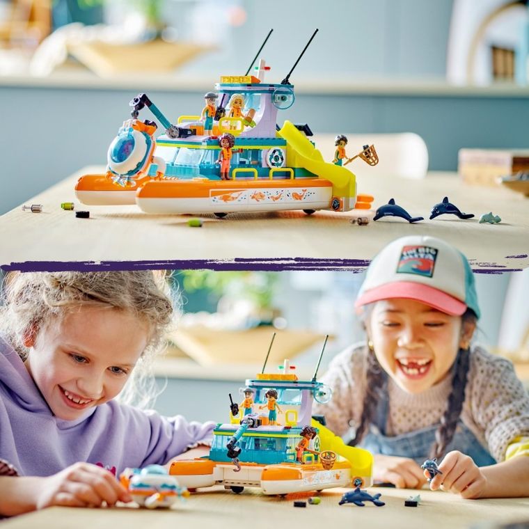 LEGO Friends, Barca de salvare pe mare, 41734
