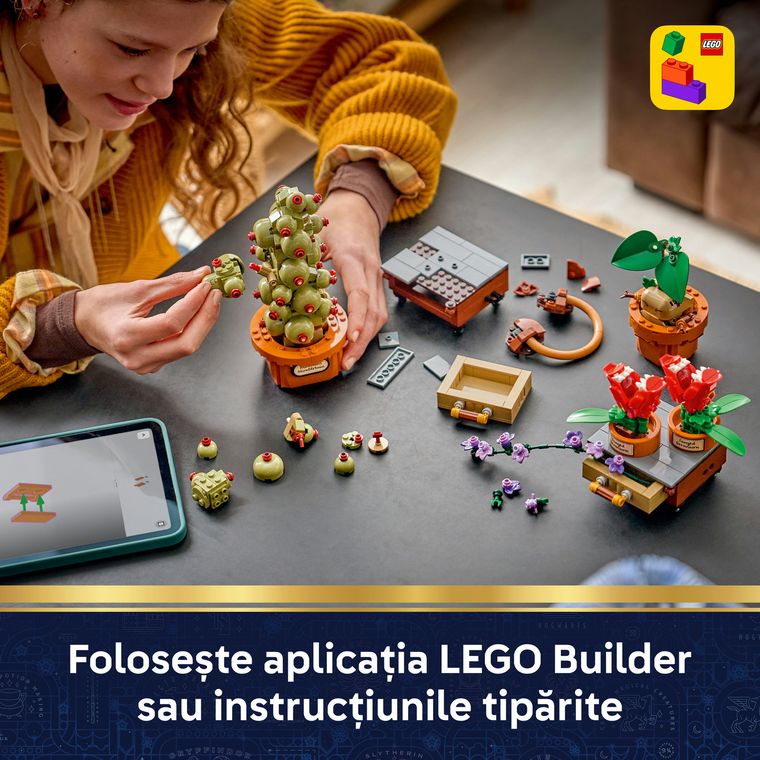 LEGO Harry Potter, Plante pentru ora de ierbologie de la Hogwarts, 76474