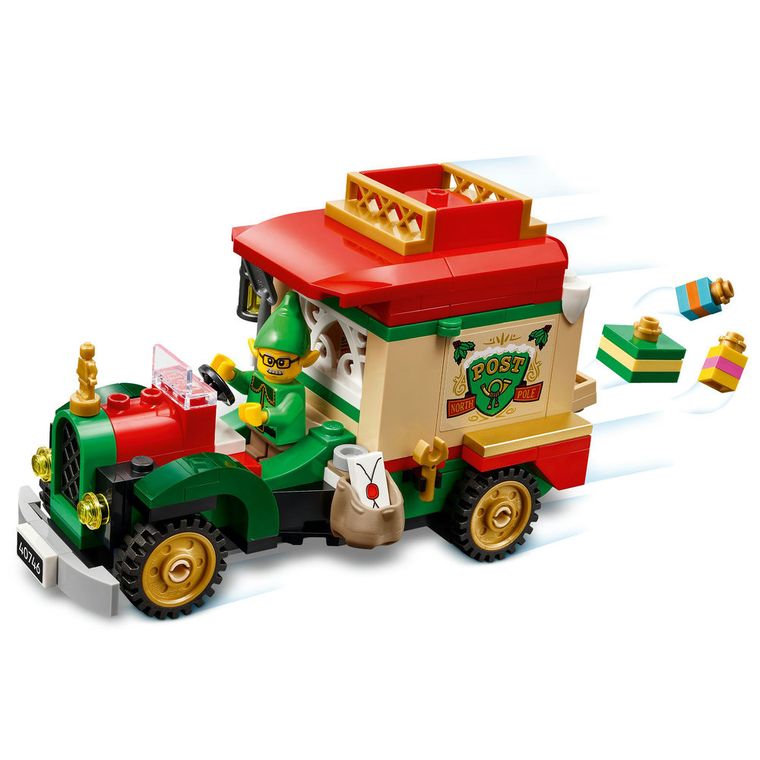 LEGO Iconic, Camionul de livrare al lui Mos Craciun, 40746