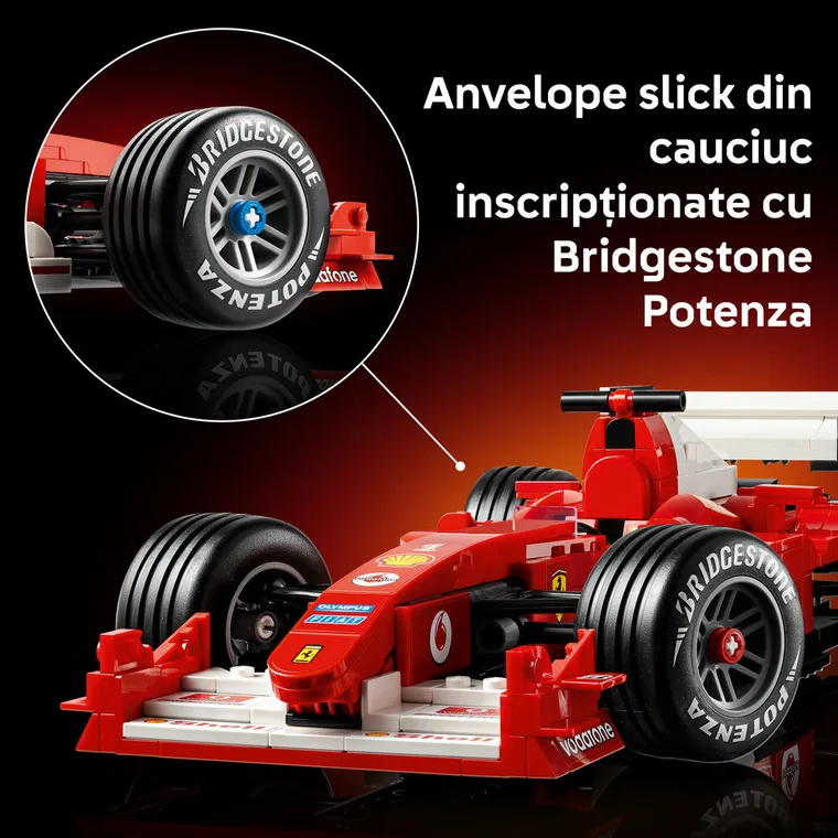 LEGO Icons, Ferrari F2004 si Michael Schumacher, 11375