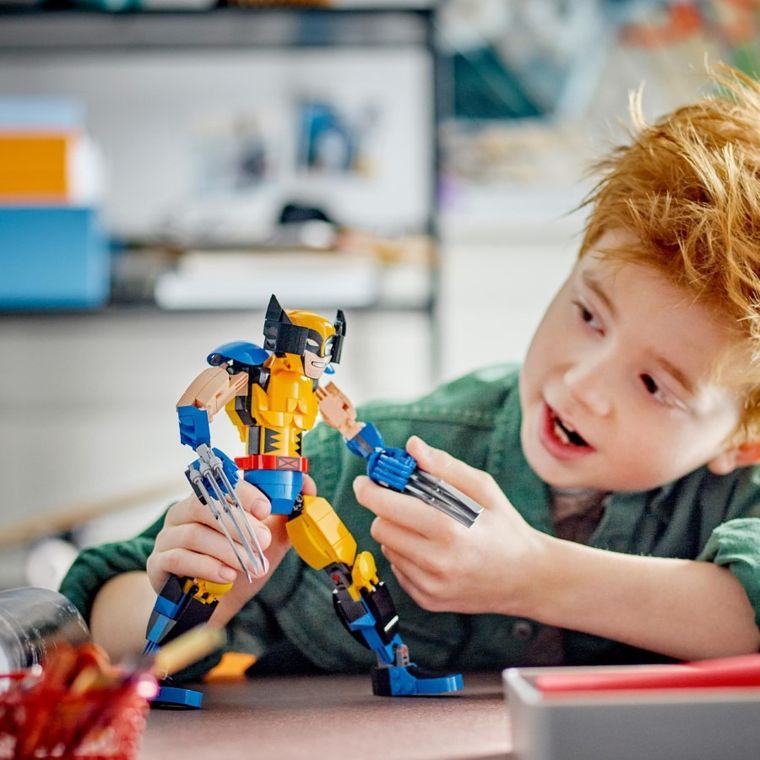 LEGO Marvel, Figurina de constructie Wolverine, 76257